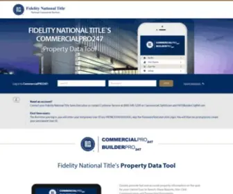Commercialpro247.com(FNT Commercial Pro) Screenshot