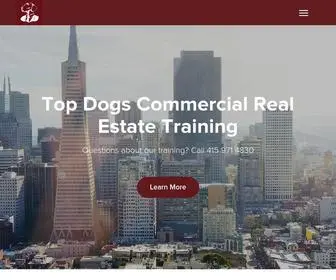 Commercialrealestatetraining.com(Top Dogs Commercial Real Estate Training) Screenshot