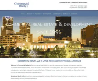 Commercialrealtyllc.com(Commercial Realty) Screenshot