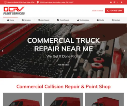 Commercialrepairshop.com(Commercial Truck Repair Body Shop) Screenshot
