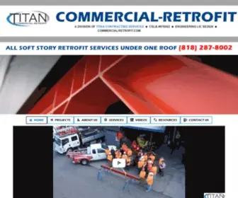 Commercialretrofit.com(Titan Commercial Retrofit) Screenshot