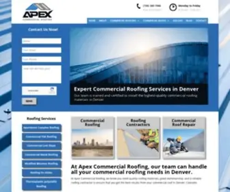 Commercialroofingdenver.com(Expert Commercial Roofing Services in Denver) Screenshot