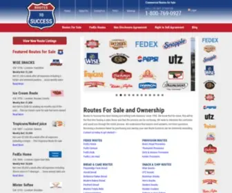 Commercialroutesforsale.com(Routes for Sale) Screenshot