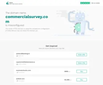 Commercialsurvey.com(Misconfigured) Screenshot