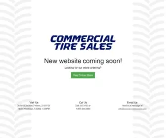 Commercialtiresales.com(Commercial Tire Sales) Screenshot