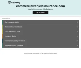 Commercialvehicleinsurance.com(Commercialvehicleinsurance) Screenshot