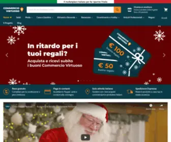 Commerciovirtuoso.it(Il Marketplace Italiano) Screenshot