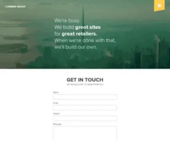 Commer.com(Home Page) Screenshot