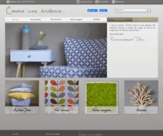 Commeuneevidence.be(Comme) Screenshot
