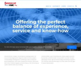 Commhvac.com(Commercial HVAC) Screenshot