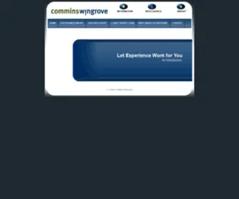 Comminswingrove.com(Commins Wingrove) Screenshot