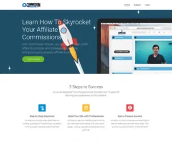 Commission-Rocket.com(Commission rocket) Screenshot