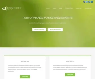 Commissiondepot.com(A New Solution to Performance Based Marketing) Screenshot