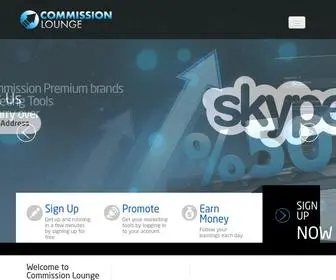 Commissionlounge.com Screenshot