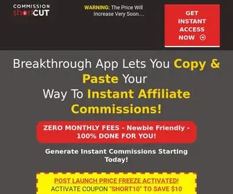 Commissionshortcut.net(Commission Shortcut PRO) Screenshot