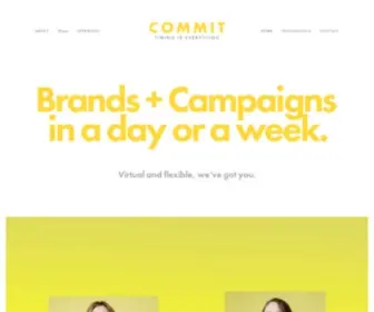 Commitbranding.com(COMMIT) Screenshot