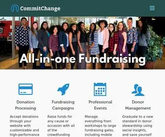 Commitchange.com(Fundraising for Professionals) Screenshot