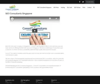 Commit.com.sg(Internet Marketing Consultancy) Screenshot