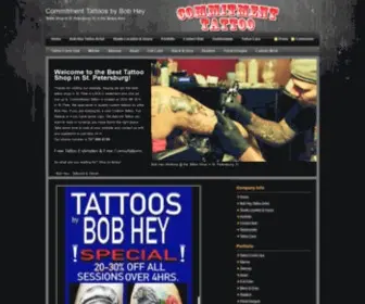 Commitmenttattoos.com(Downtown St) Screenshot