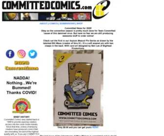 Committedcomics.com(Committed Comics Online) Screenshot