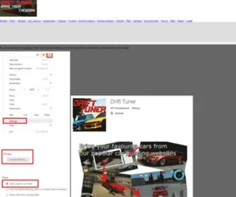 Commoconfigurator.net(The most configurable car 3D tuning options with endless possibilities) Screenshot