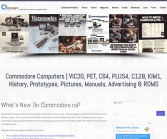 Commodore.ca(8 Bit PC's) Screenshot
