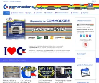 Commodorespain.es Screenshot