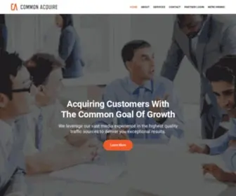 Commonacquire.com(Common Acquire) Screenshot