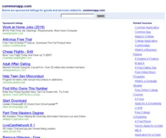 Commonapp.com(Commonapp) Screenshot