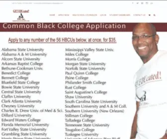 Commonblackcollegeapp.com(Apply to any number of the 67 hbcus below for only $20. instructions to complete your 2022) Screenshot