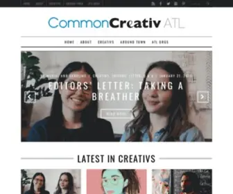 Commoncreativatlanta.com(CommonCreativ ATL) Screenshot