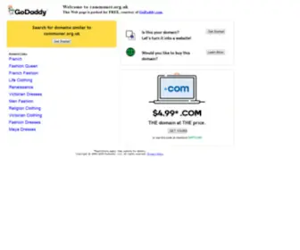Commoner.org.uk(The Commoner) Screenshot