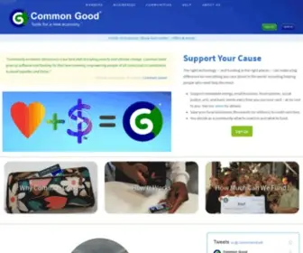 Commongood.earth(Tools for a Common Good Economy) Screenshot