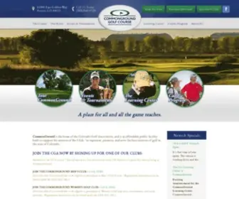 Commongroundgc.com(CommonGround Golf Course) Screenshot