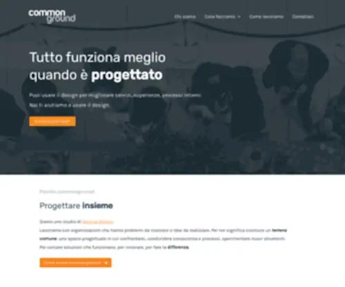 Commongroundpeople.com(DESIGN THAT MAKES A DIFFERENCE) Screenshot