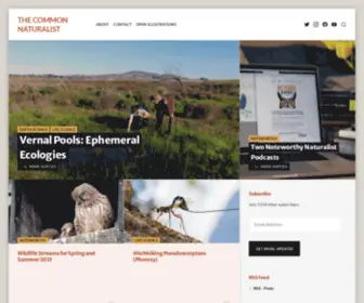 Commonnaturalist.com(The Common Naturalist) Screenshot