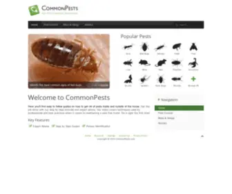 Commonpests.com(Pest control) Screenshot