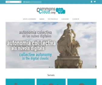 Commonscloud.coop(Commons Cloud) Screenshot