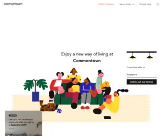 Commontown.co(Enjoy a new way of living with us. fully) Screenshot
