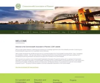 Commonwealth-Planners.org(Commonwealth Association of Planners (CAP)) Screenshot