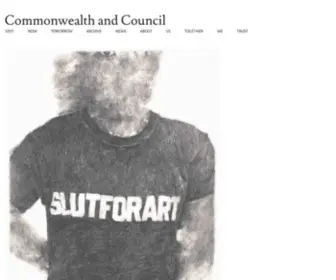 Commonwealthandcouncil.com(Commonwealth and Council) Screenshot