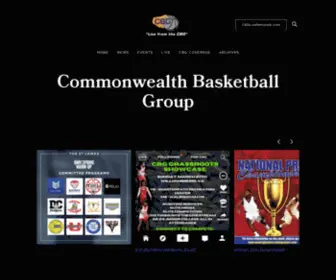 Commonwealthbasketballgroup.net(Commonwealth Basketball Group) Screenshot