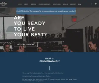 Commonwealthcommunityfitness.com(Commonwealth Fitness) Screenshot