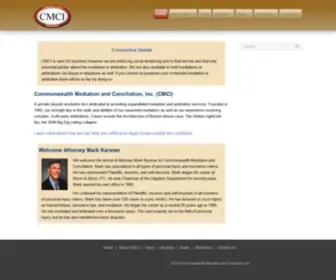 Commonwealthmediation.com(Commonwealth Mediation and Conciliation) Screenshot