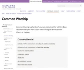 Commonworship.com(Commonworship) Screenshot