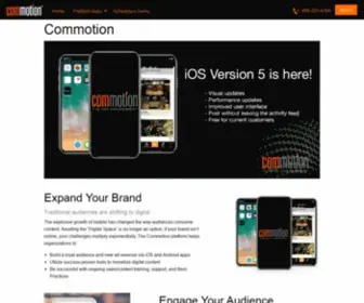Commotion.com(Radio apps) Screenshot