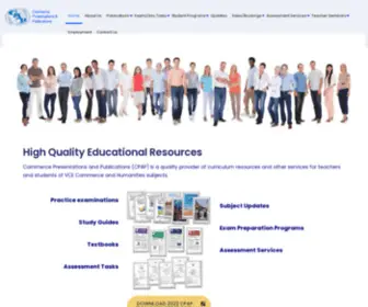 Commpap.com(Commerce Presentations & Publications) Screenshot
