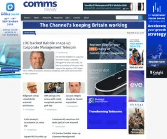 Comms-Dealer.com Screenshot