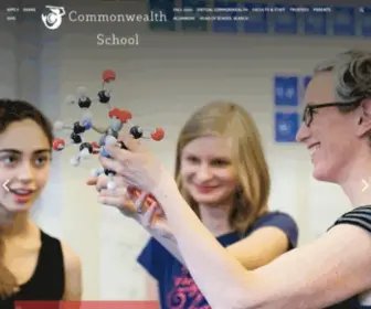 Commschool.org(Commonwealth School) Screenshot