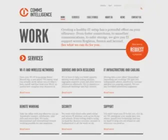 Commsintelligence.co.uk(Comms Intelligence) Screenshot